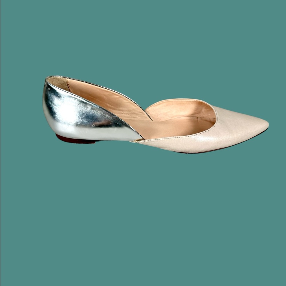 Kate Spade Women’s Gavana Leather Ballet Flats pointed toe - Picture 3 of 13